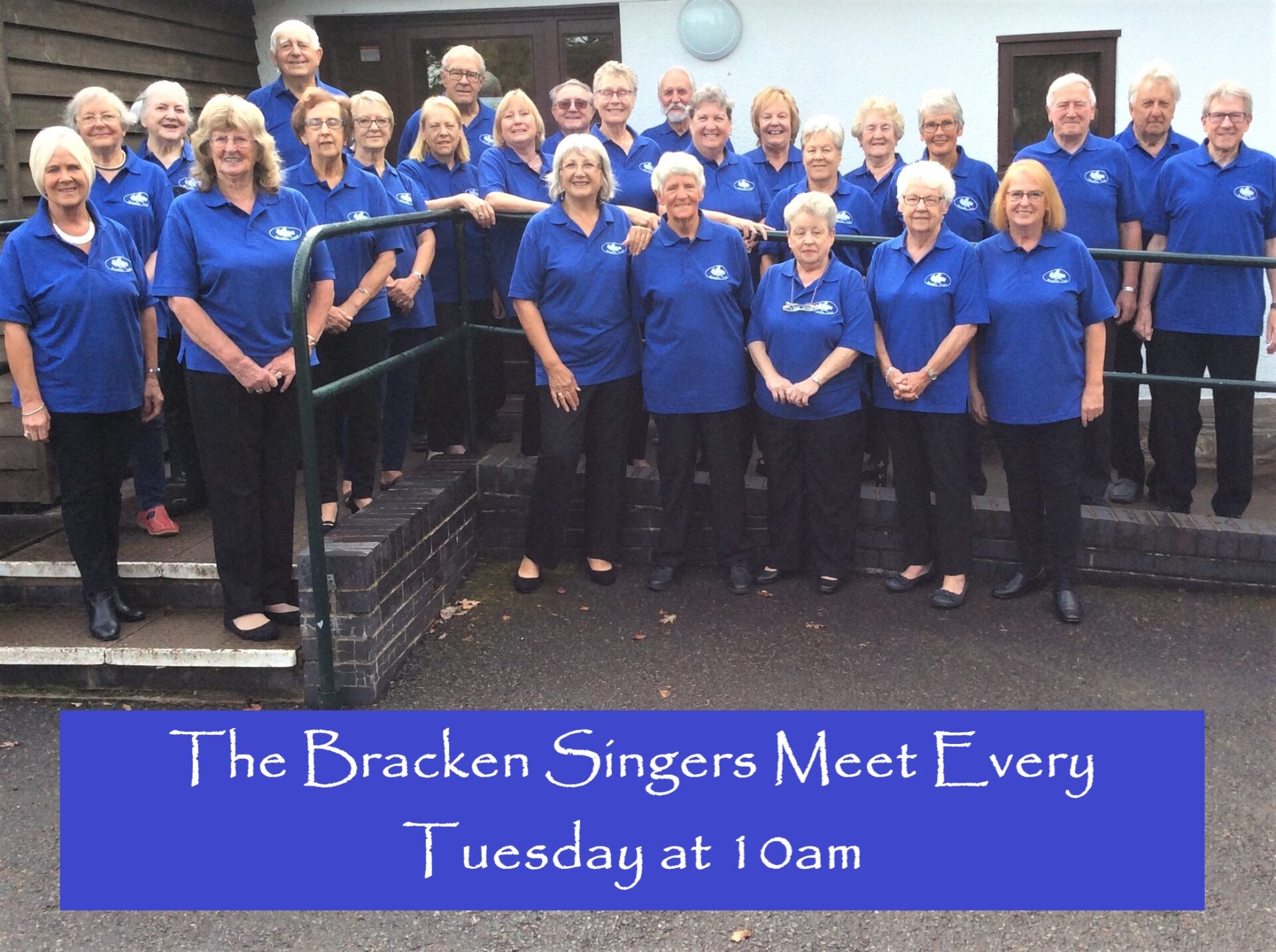 The Bracken singers meet every Tuesday at 10am.
